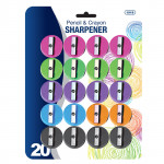 SS1918<br>Round Pencil Sharpener (20/Pack)