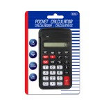 SS3004<br>8-Digit Pocket Size Calculator w/ Flip Cover