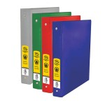 SS3135<br>1" Asst. Color 3- Ring Binder w/ 2-Pockets