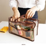 #BA001<br>Clear Handbag Organizer